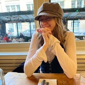 Y2K Plaid News Boy Cap Puma Baker Paper Boy Pendleton Cabby Pageboy Brim